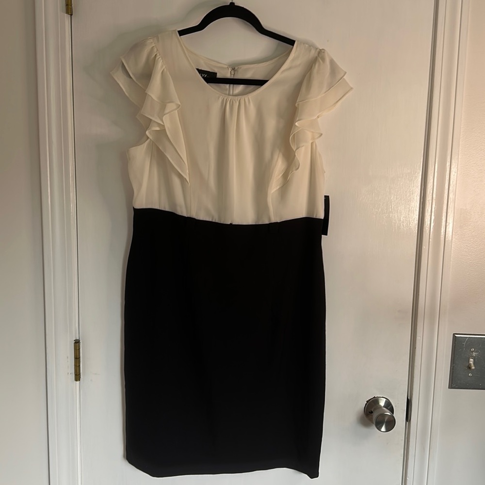 Black and Cream dress